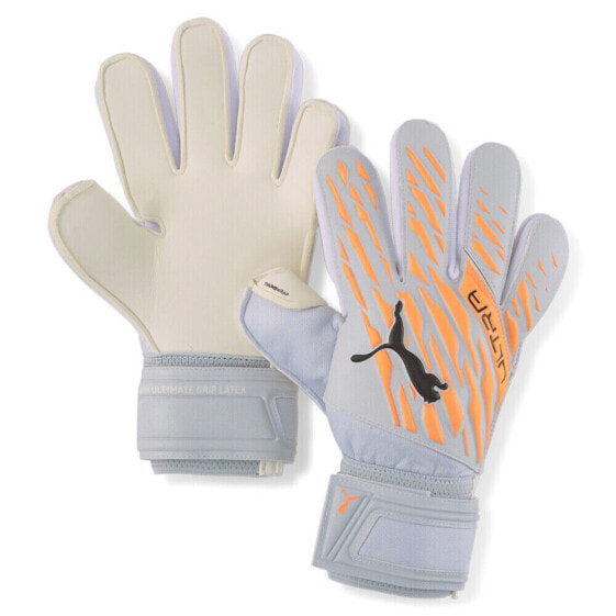 Puma Ultra Grip 1 Rc Goalkeeper Gloves Youth Boys Grey 04178805