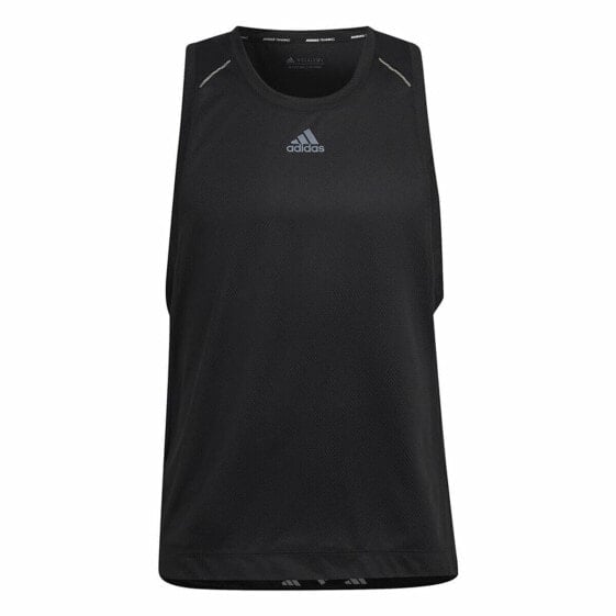 Мужская спортивная футболка Adidas HIIT Spin Training Чёрная