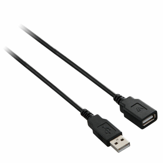 USB-кабель V7 V7E2USB2EXT-05M USB A Чёрный