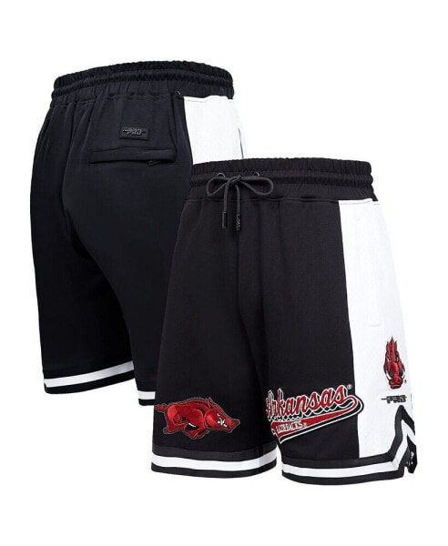 Men's Black Arkansas Razorbacks Script Tail DK 2.0 Shorts