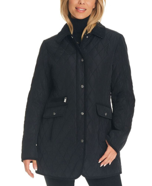 Women's Hooded Quilted Coat