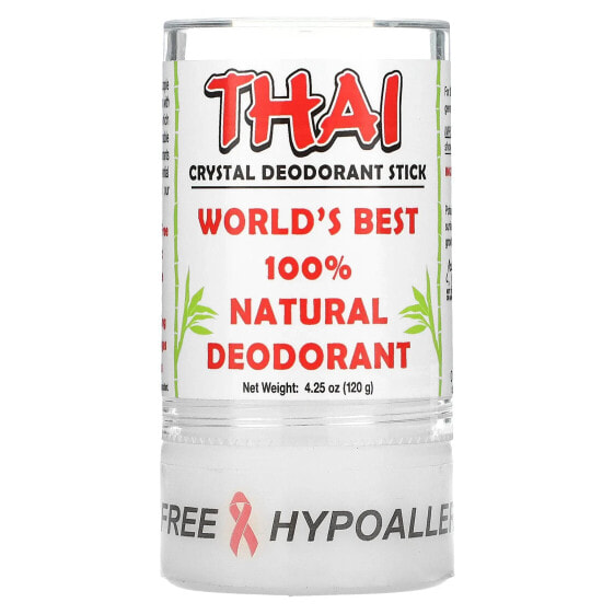 Thai Crystal Deodorant Stick, 4.25 oz (120 g)