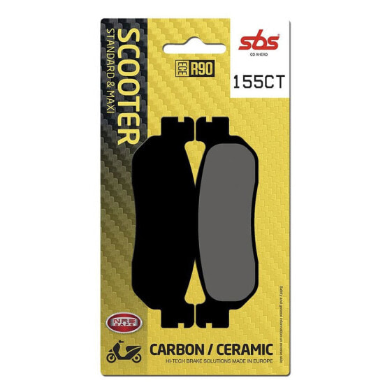 SBS Hi-Tech Street 155CT Carbon Ceramic Brake Pads