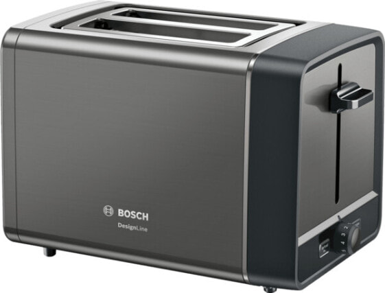 Bosch TAT5P425DE - 2 slice(s) - Anthracite - Black - Buttons - Level - Rotary - CE - VDE - 970 W - 220 - 240 V