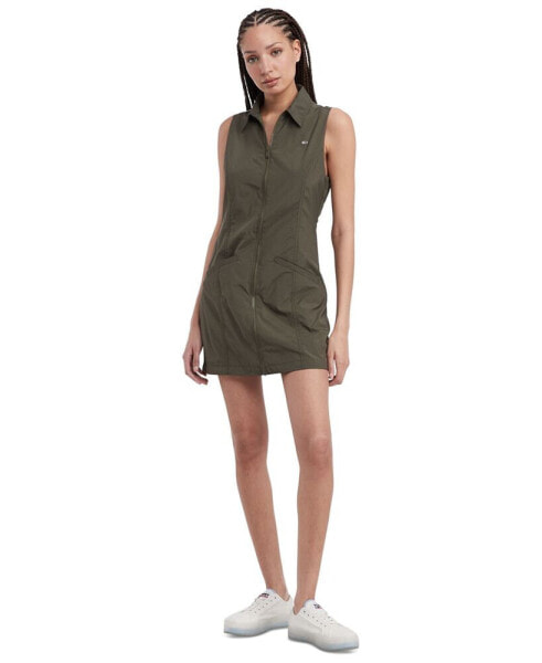 Women's Ripstop Sleeveless Cargo Dress