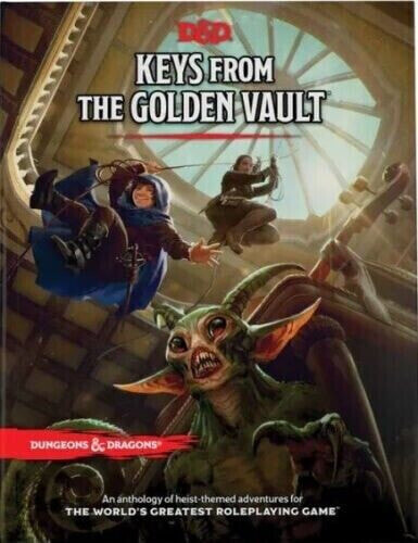 D & D Keys From the Golden Vault (Dungeons & Dragons Adventure Book) (Hardcover)