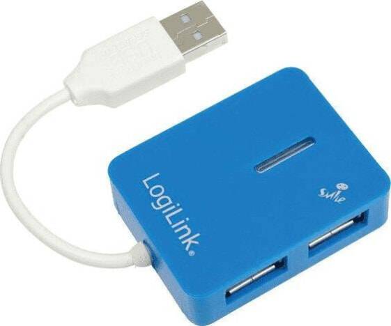 HUB USB LogiLink 4x USB-A 2.0 (UA0136)