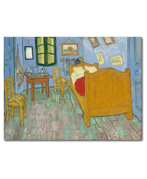 Van Gogh Room 20" x 24" Gallery-Wrapped Canvas Wall Art