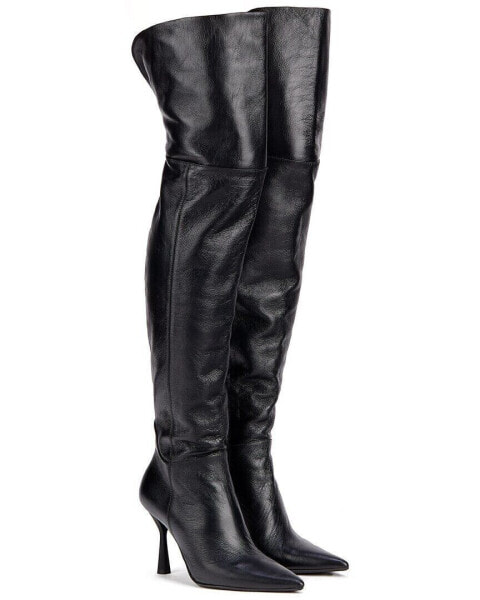 Agl Clara Leather Over The Knee Boot Women's