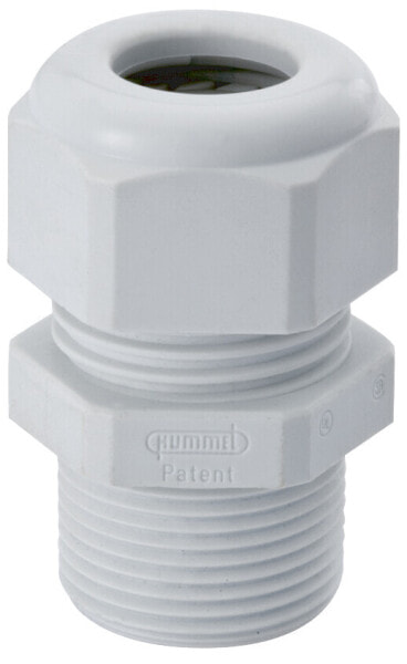 Hummel HSK-K Metric-long - White - Polyamide - 1 pc(s) - Straight - M20x1.5 - 1.5 cm