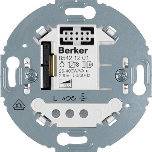 Berker 85421201 - Dimmer - Mountable - Metallic