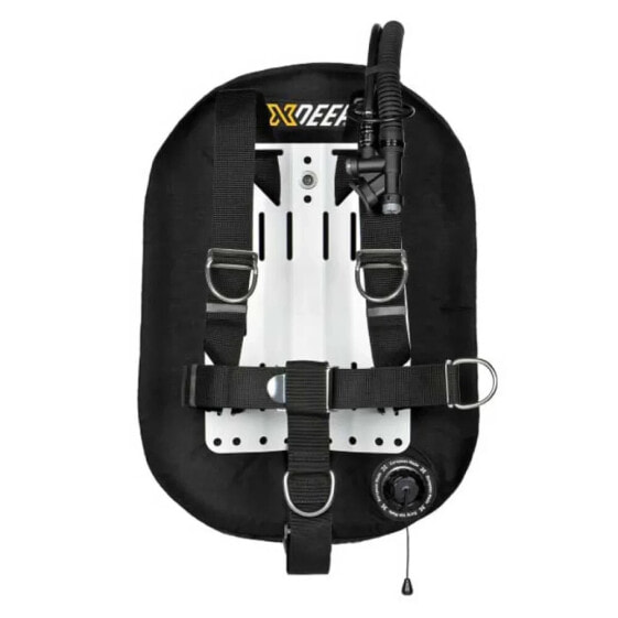 XDEEP Zeos 28 Standard aluminium backplate XL weight pockets wing