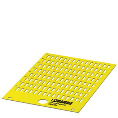 Phoenix Contact Phoenix 0828952 - Cable markers - Yellow - Polyvinyl chloride (PVC) - 10 mm - 4.3 mm - 1 pc(s)
