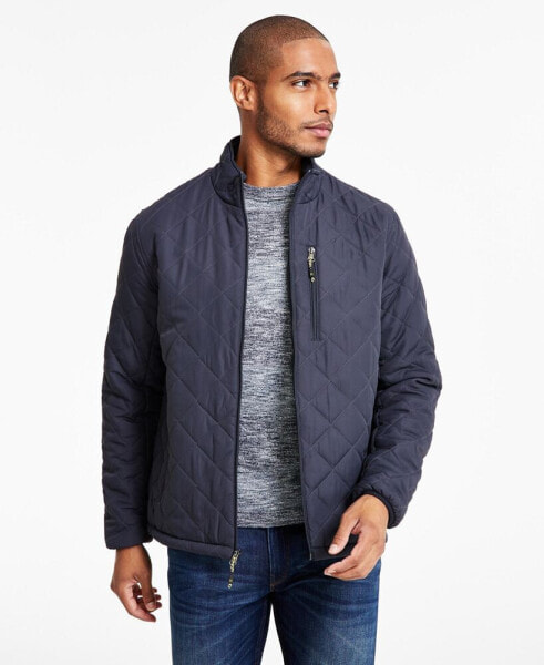 Men's Diamond Quilted Jacket, Created for Macy's