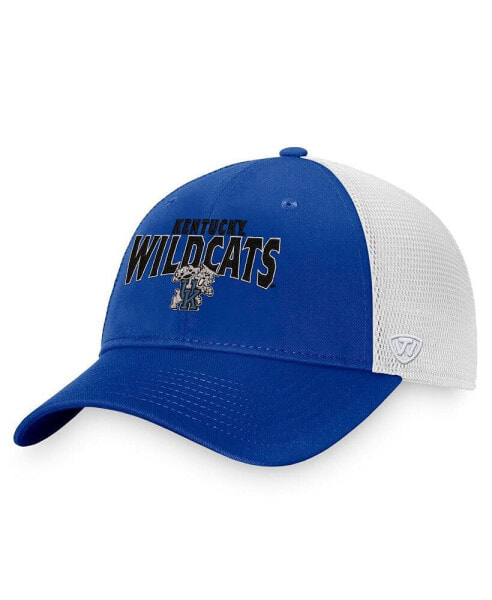 Men's Royal Kentucky Wildcats Breakout Trucker Snapback Hat