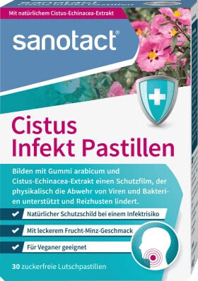 Cistus Infekt Pastillen 30 St., 30 St