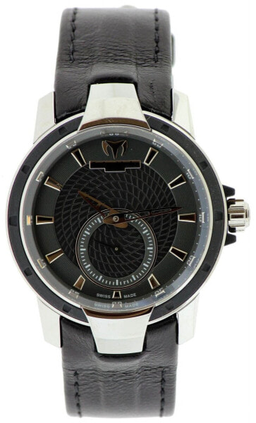 Ladies UF6 Black Leather Watch 609021