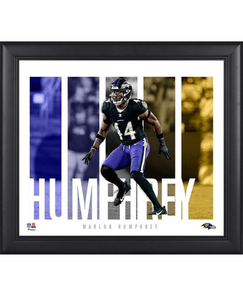 Marlon Humphrey Baltimore Ravens Framed 15" x 17" Player Panel Collage