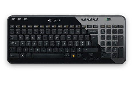 Logitech Wireless Keyboard K360 - Wireless - RF Wireless - QWERTY - Black