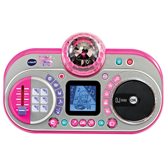 Детский микрофон V-Tech 531704 - Набор игрушечной студии DJ - Для мальчика/девочки - 6 лет - AA - 1,52 кг - Черно-розовый