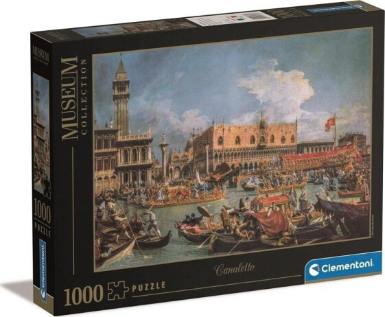 Clementoni CLE puzzle 1000 Museum Canaletto TheReturn..39764