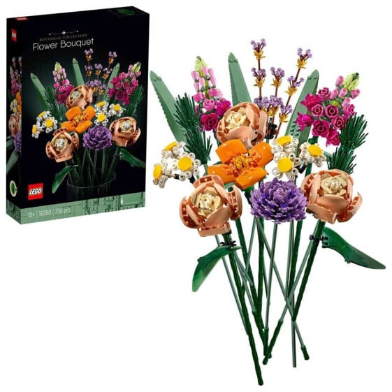 LEGO Flower Bouquet Construction Playset