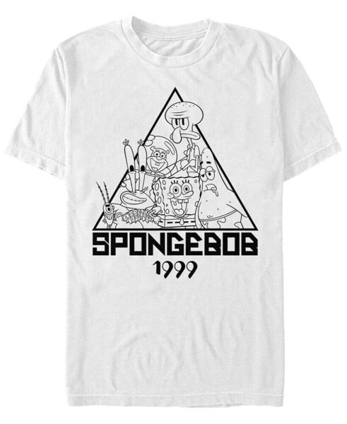 Men's SpongeBob Rock Short Sleeve Crew T-shirt