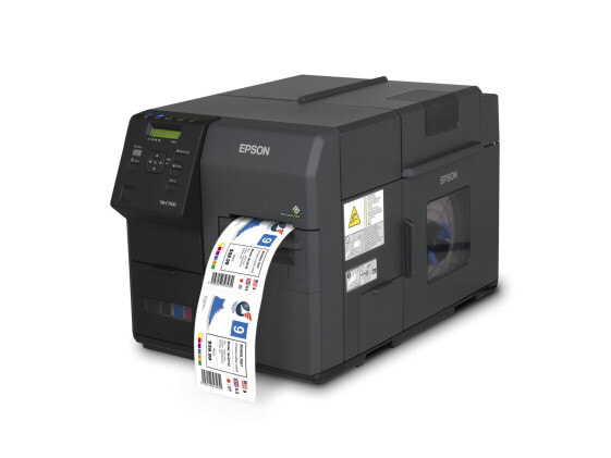 Epson ColorWorks C7500 - Inkjet - 600 x 1200 DPI - 300 mm/sec - Wired - Black