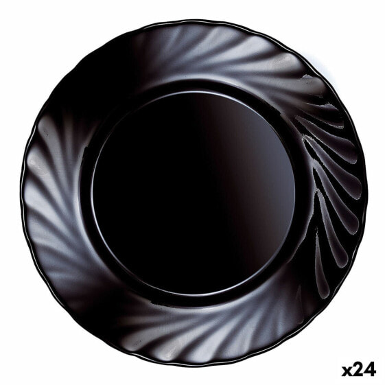 Посуда для десертов Luminarc Trianon Чёрный Cтекло Ø 19,5 см (24 шт)