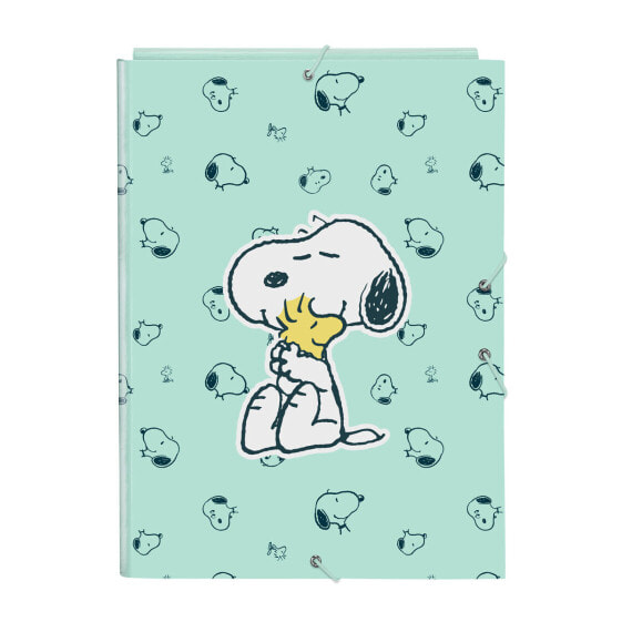 Папка Snoopy Groovy Зеленый A4