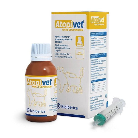 BIOIBERICA Atopivet Oral Suspension 120ml Dog Supplement