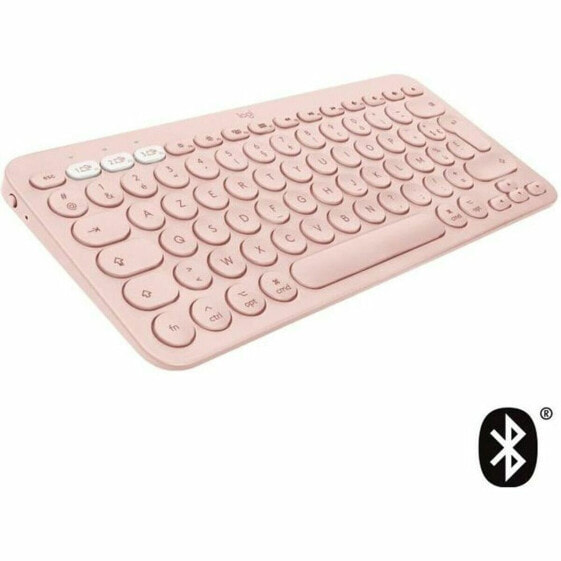 Клавиатура Logitech K380 французский Розовый AZERTY
