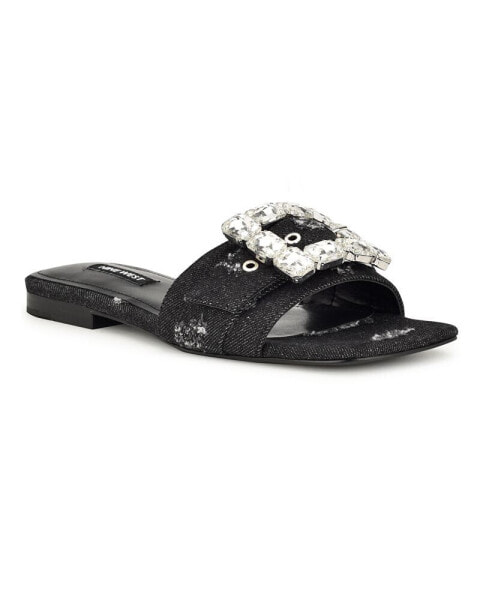 Women's Matter Slip-On Embellished Flat Sandals