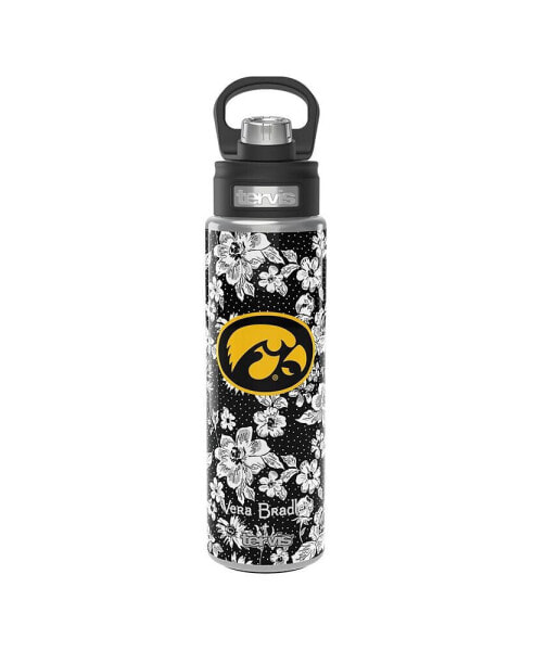 x Tervis Tumbler Iowa Hawkeyes 24 Oz Wide Mouth Bottle with Deluxe Lid