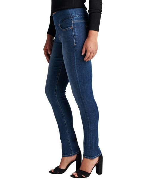 Jeans Women's Peri Mid Rise Straight Leg Pull-On Jeans