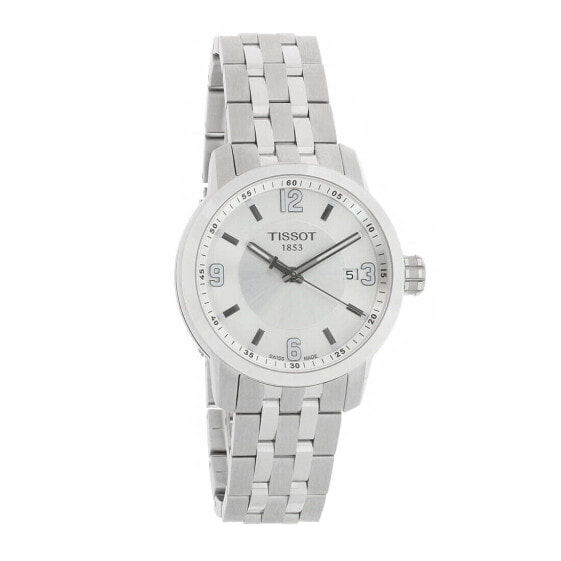Tissot Prc 200 Mens Silver Dial Stainless Steel Watch T055.410.11.037.00