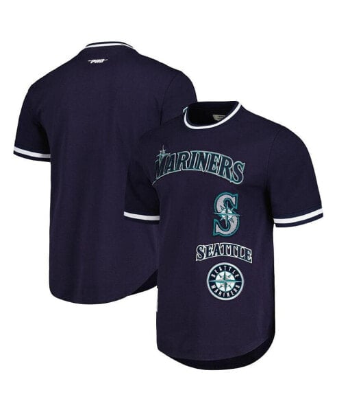 Men's Navy Seattle Mariners Cooperstown Collection Retro Classic T-shirt
