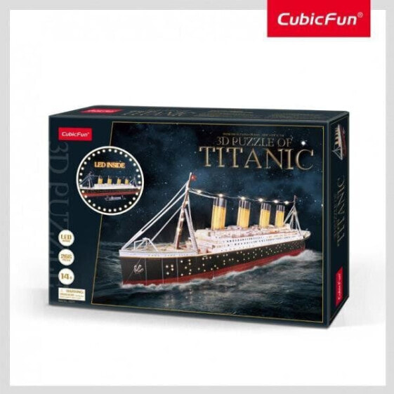 Cubicfun Puzzle 3D LED Titanic 20521