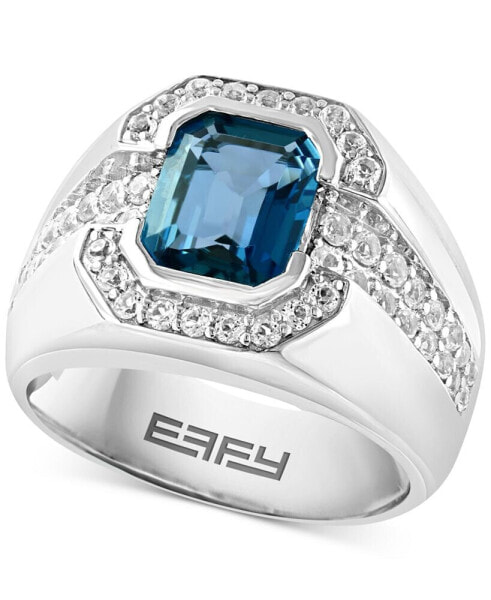 Кольцо eFFY® Men's London Blue Topaz