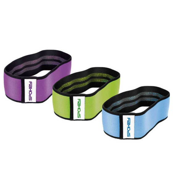 Силовые ленты Spokey Tracy Textile Resistance Bands 3 штуки