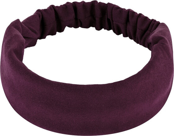 Stirnband Burgund Suede Classic