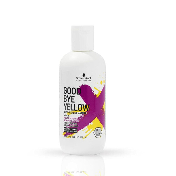 Schwarzkopf Goodbye Yellow Shampoo Бессульфатный шампунь нейтрализующий желтизну 300 мл