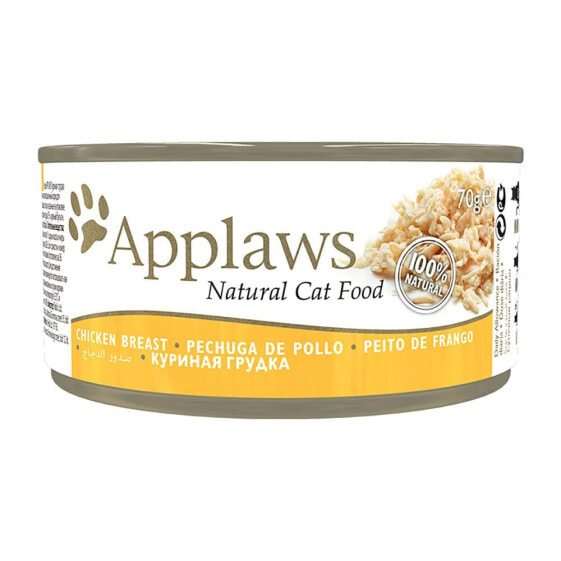 APPLAWS Chicken Breast 24x70g Wet Cat Food