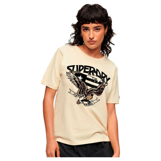 SUPERDRY 70´S Lo-Fi Graphic Band Short Sleeve Crew Neck T-Shirt
