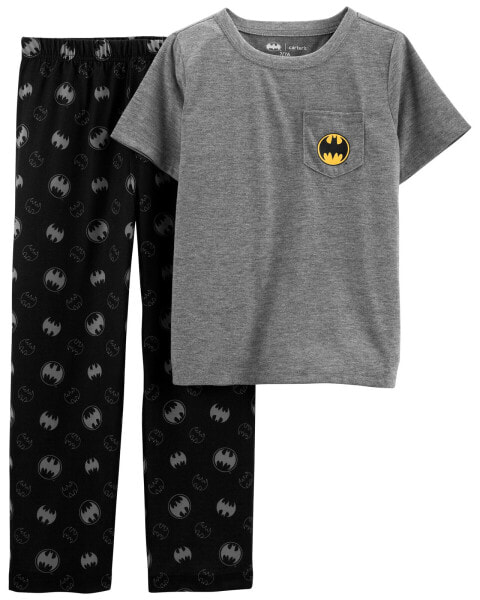 Kid 2-Piece Batman Loose Fit Pajamas 10