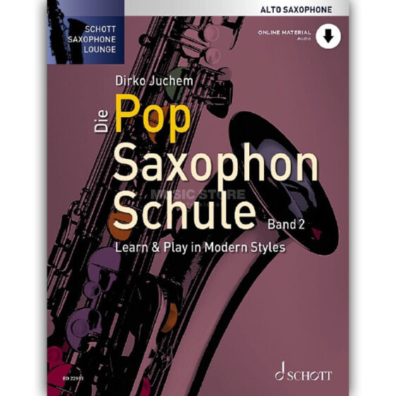 Schott Music Die Pop Saxophon Schule 2