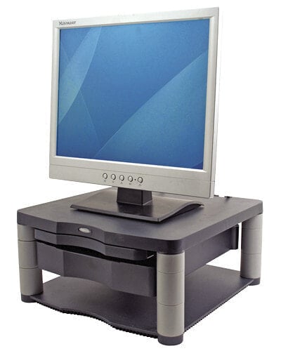 Premium Monitor Riser Plus Graphite - Freestanding - 36 kg - 53.3 cm (21") - Height adjustment - Graphite
