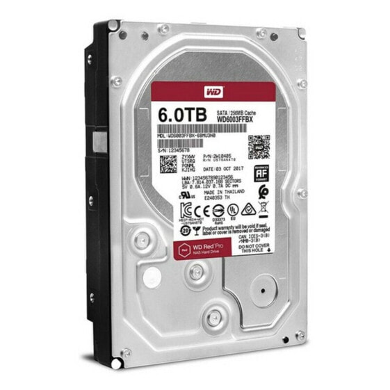 Жесткий диск Western Digital WD6003FFBX 6 TB 3.5" SATA III 6 TB 3,5"