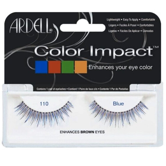 Set of false eyelashes Ardell Color Impact Nº 110 Blue