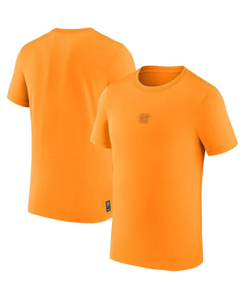 Men's Orange Barcelona Club Swoosh T-shirt